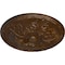 Ekena Millwork Granada Ceiling Medallion (Fits Canopies up to 4 1/4"), 15 3/4"OD x 5/8"P, Root Beer Crackle CM16GARBC - alternate 3